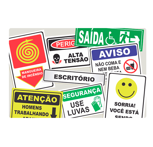 PLACAS DE SINALIZAÇÃO - Soluções Mais